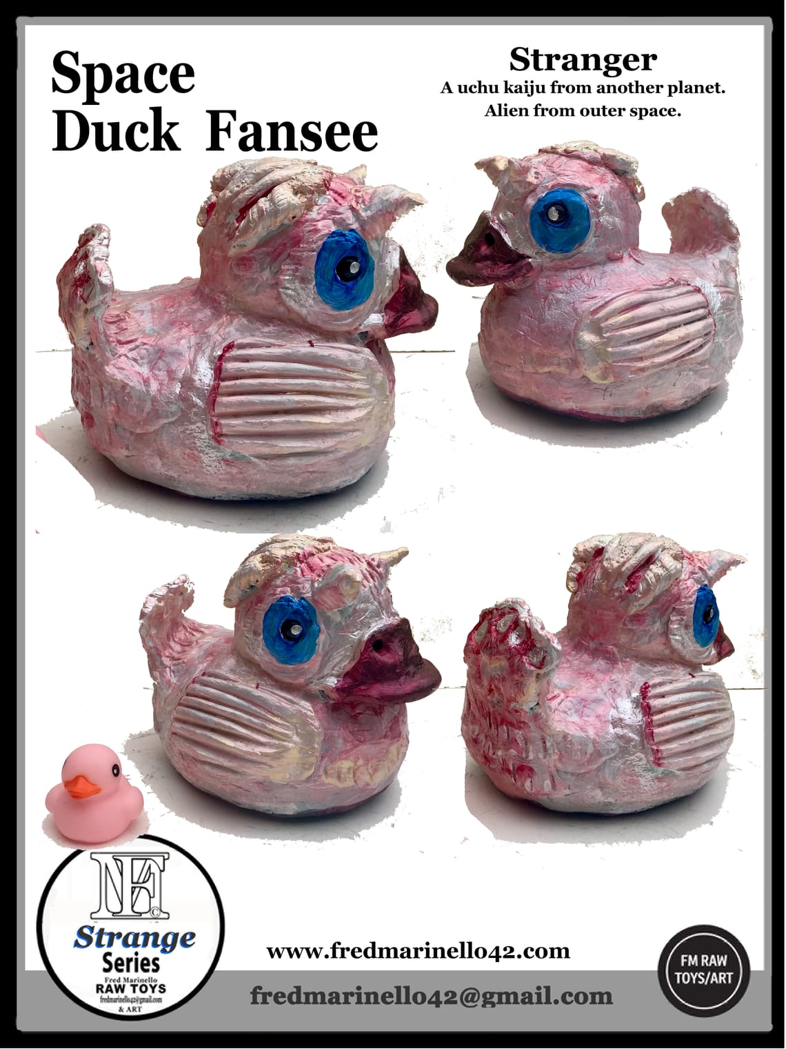 Space Duck Fansee - stranger series