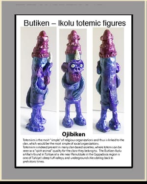 Butiken – Ikolu totemic figures